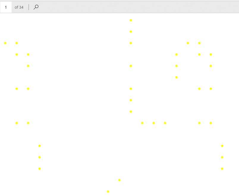 Yellow dots in PDF