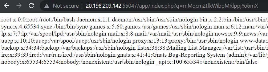 LFI exposes '/etc/passwd' on server running PHP-Proxy'